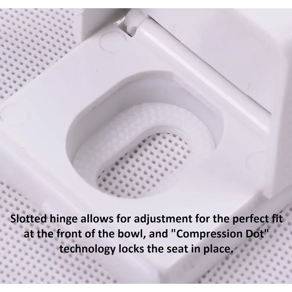 Deluxe Slow Close Plastic Toilet Seat with Hardware (Elongated, Venetian Pink)